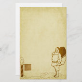 Nordpol-Stationerie Briefpapier (Vorne/Hinten)