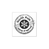 Nordpol-Stempel der Genehmigung | Holz-Kunststempe Gummistempel (Prägung)