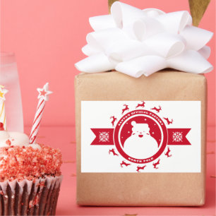 Nordpol-Sticker Rechteckiger Aufkleber