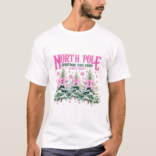 Nordpol-Weihnachtsbaum Immer Frische Kokette Bo T-Shirt