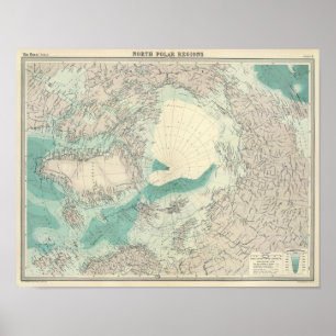 Nordpolargebiete Poster