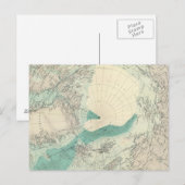 Nordpolargebiete Postkarte (Vorne/Hinten)