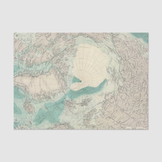 Nordpolargebiete Seidenpapier (Vorderseite)