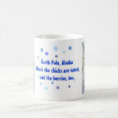 Nordpolchickadee-Tasse mit Text Kaffeetasse (Mittel)