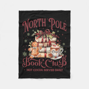 Nordpolnischer Buchclub - Kakao Rentier Fleecedecke