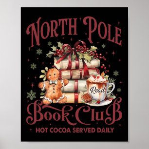 Nordpolnischer Buchclub - Kakao Rentier Poster
