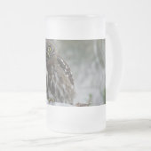 Nordpygmäuse Mattglas Bierglas (VorderseiteRechts)