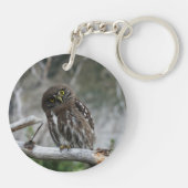 Nordpygmäuse Schlüsselanhänger (Rückseite)