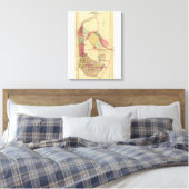Nordrad Leinwanddruck (Insitu (Schlafzimmer))