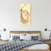 Nordrad Leinwanddruck (Insitu (Schlafzimmer))