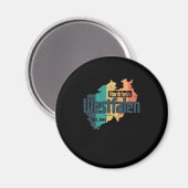 Nordrhein Westfalen Bundesland Deutschland Magnet (Vorderseite/Rückseite)