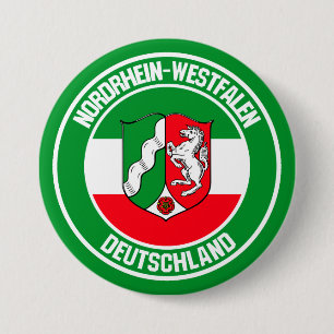 Nordrhein-Westfalen RundEmblem Button