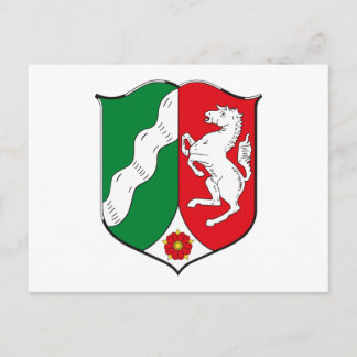 Nordrhein Westfalen Wappen Postkarte