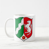 Nordrhein-Westfalenwappen Tasse (Links)