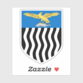 Nordrhodesien (1911-1964), Sambia Aufkleber (Blatt)