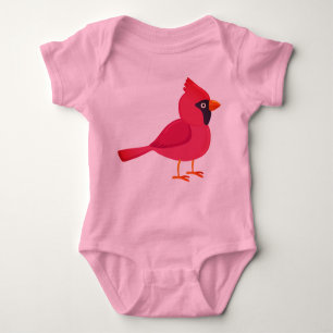 Nordrosa-Kardinal Baby Strampler