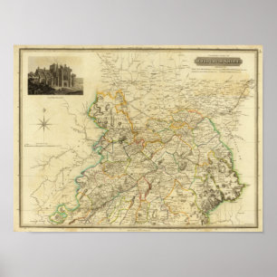 NordRoxburgh Grafschaft Poster
