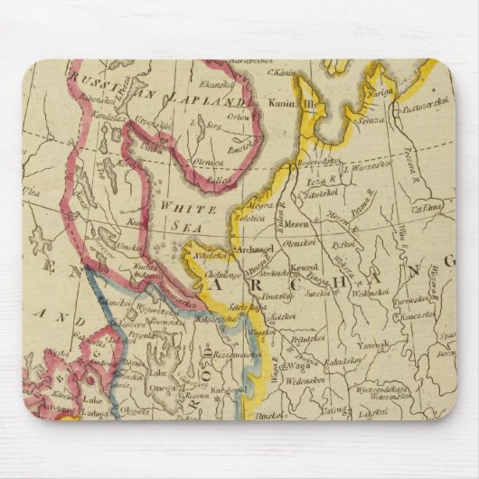 Nordrussland in Europa Mousepad (Vorne)