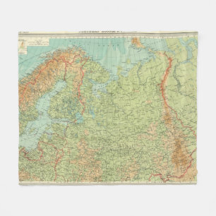 Nordrussland u. Finnland Fleecedecke