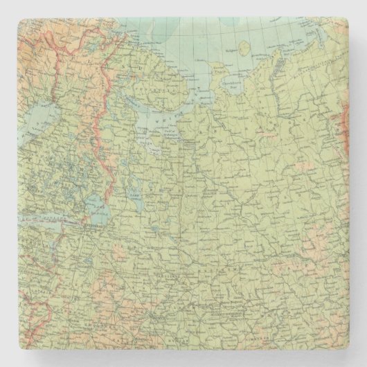 Nordrussland u. Finnland Steinuntersetzer (Vorderseite)