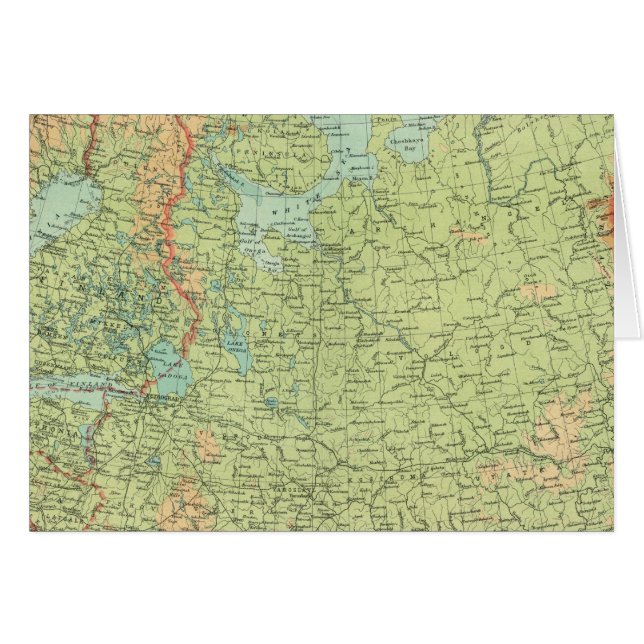 Nordrussland und Finnland (Vorderseite (Horizontal))