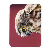 Nordsäge-Weiß-Portrait Magnet (Vertikal)