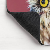 Nordsäge-Weiß-Portrait Mousepad (Ecke)