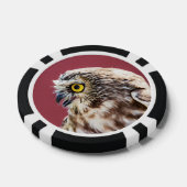 Nordsäge-Weiß-Portrait Pokerchips (Einzeln)