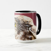 Nordsäge-Weiß-Portrait Tasse (VorderseiteRechts)