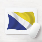 Nordschleswig-Flagge-Mauspad Mousepad (Mit Mouse)