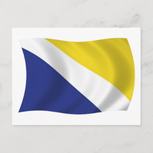 Nordschleswigsche Flaggenpostkarte Postkarte