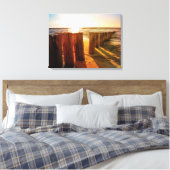 Nordsee Idylle Leinwanddruck (Insitu (Schlafzimmer))