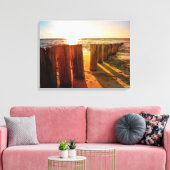 Nordsee Idylle Leinwanddruck (Insitu (Wohnzimmer))