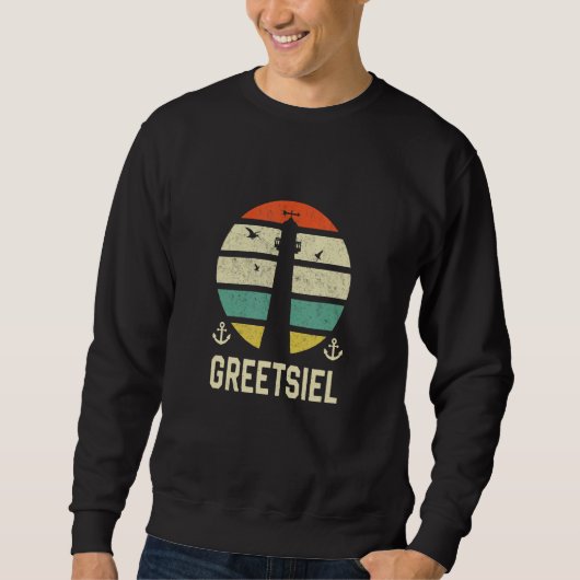Nordsee Lighthouse Greetsiel Sweatshirt (Vorderseite)