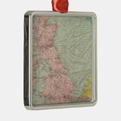 Nordsee Ornament Aus Metall (Rechts)