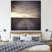 Nordsee Seascape, Ocean View Leinwanddruck (Insitu (Schlafzimmer))