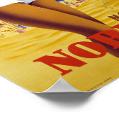 Nordseebad Norderney Deutschland Vintage Poster Re (Ecke)