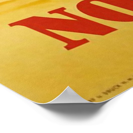 Nordseebad Norderney Poster (Ecke)