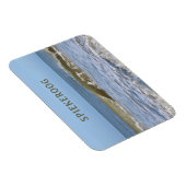 Nordseewellen, die Spiekeroog abstürzen Magnet (Rechte Seite)