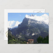 Nordseite des Eiger Postkarte (Vorne/Hinten)