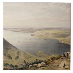 Nordseite des Hafens von Sebastopol, Platte für Fliese