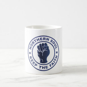 NordSoul behalten die Glauben-Slogans u. das Kaffeetasse
