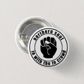 NordSoul-Flecken im Mengen-Knopf Button (Vorne & Hinten)