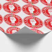 NordSoul Logo-Rot Geschenkpapier (Ecke)
