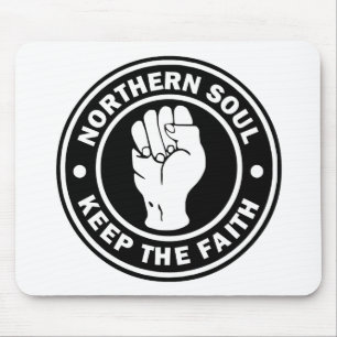 NordSoul Logoschwarzes Mousepad
