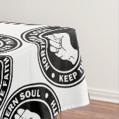 NordSoul Logoschwarzes Tischdecke (Beispiel)