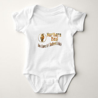NordSoul. Tun i-Liebe es - Gold Baby Strampler