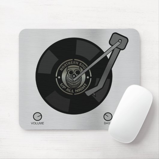 NordSoulvinyl auf Turntable Mousepad (Mit Mouse)