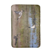 Nordspießenten-Enten-Fliegen Badematte (Vorderseite Vertikal)