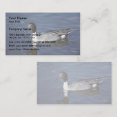 Nordspießenten-Enten-Mann Visitenkarte (Vorne/Hinten)